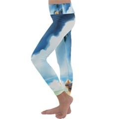 Kids  Lightweight Velour Classic Yoga Leggings 