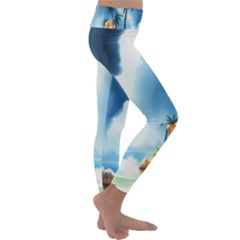 Kids  Lightweight Velour Classic Yoga Leggings 