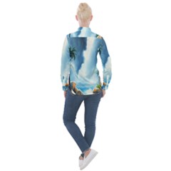 Women s Long Sleeve Pocket Shirt 