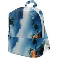 Zip Up Backpack 