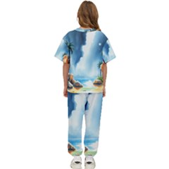 Kids  T-Shirt and Pants Sports Set 