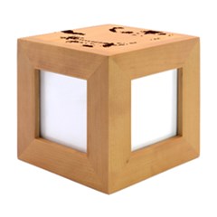 Wood Photo Frame Cube 