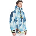 Men s Pullover Zip Ski and Snowboard Waterproof Breathable Jacket 