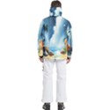 Men s Pullover Zip Ski and Snowboard Waterproof Breathable Jacket 