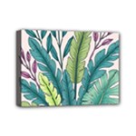 Illustrations Plants Nature Leaves Mini Canvas 7  x 5  (Stretched)