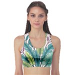 Illustrations Plants Nature Leaves Fitness Sports Bra