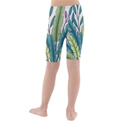 Kids  Mid Length Swim Shorts 