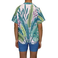 Kids  Short Sleeve Swimwear 