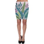 Illustrations Plants Nature Leaves Bodycon Skirt