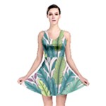 Illustrations Plants Nature Leaves Reversible Skater Dress