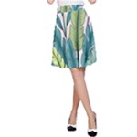 Illustrations Plants Nature Leaves A-Line Skirt