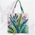 Zipper Grocery Tote Bag 