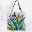 Zipper Grocery Tote Bag 