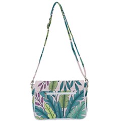 Shoulder Bag with Back Zipper 