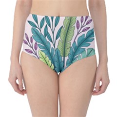 Classic High-Waist Bikini Bottoms 