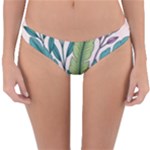 Illustrations Plants Nature Leaves Reversible Hipster Bikini Bottoms