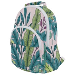 Rounded Multi Pocket Backpack 