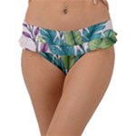 Illustrations Plants Nature Leaves Frill Bikini Bottoms