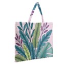 Zipper Large Tote Bag 