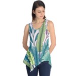 Illustrations Plants Nature Leaves Sleeveless Tunic