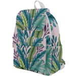 Illustrations Plants Nature Leaves Top Flap Backpack