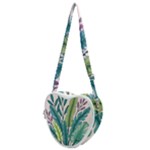 Illustrations Plants Nature Leaves Heart Shoulder Bag