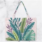 Illustrations Plants Nature Leaves Zipper Medium Tote Bag