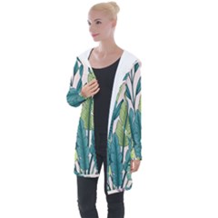 Longline Hooded Cardigan 