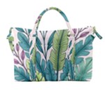 Illustrations Plants Nature Leaves Carry-on Travel Shoulder Bag