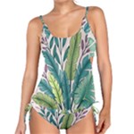 Illustrations Plants Nature Leaves Tankini Set