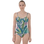 Illustrations Plants Nature Leaves Sweetheart Tankini Set