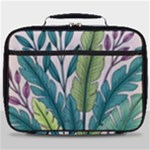 Illustrations Plants Nature Leaves Full Print Lunch Bag