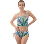 Illustrations Plants Nature Leaves Mini Tank Bikini Set