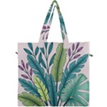 Illustrations Plants Nature Leaves Canvas Travel Bag