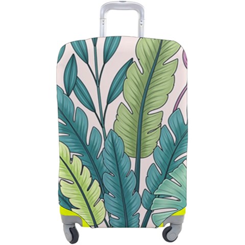 Illustrations Plants Nature Leaves Luggage Cover (Large) from ArtsNow.com