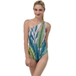 Illustrations Plants Nature Leaves To One Side Swimsuit