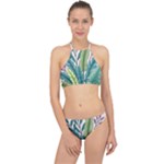 Illustrations Plants Nature Leaves Halter Bikini Set