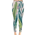 Illustrations Plants Nature Leaves Inside Out Leggings