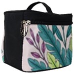 Illustrations Plants Nature Leaves Make Up Travel Bag (Big)