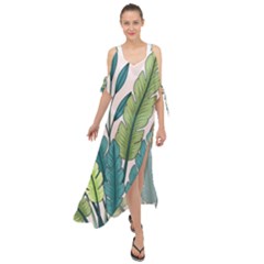 Maxi Chiffon Cover Up Dress 