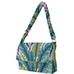 Illustrations Plants Nature Leaves Full Print Messenger Bag (S)