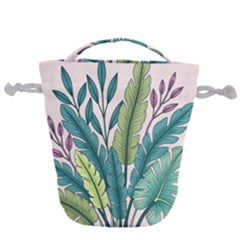 Drawstring Bucket Bag 