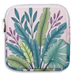 Illustrations Plants Nature Leaves Mini Square Pouch