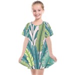 Illustrations Plants Nature Leaves Kids  Smock Dress