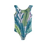 Illustrations Plants Nature Leaves Kids  Frill Swimsuit