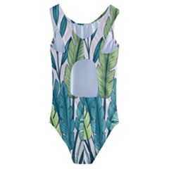 Kids  Cut-Out Back One Piece Swimsuit 