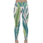 Illustrations Plants Nature Leaves Lightweight Velour Classic Yoga Leggings