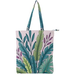 Double Zip Up Tote Bag 