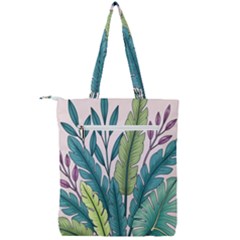 Double Zip Up Tote Bag 