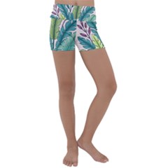 Kids  Lightweight Velour Yoga Shorts 